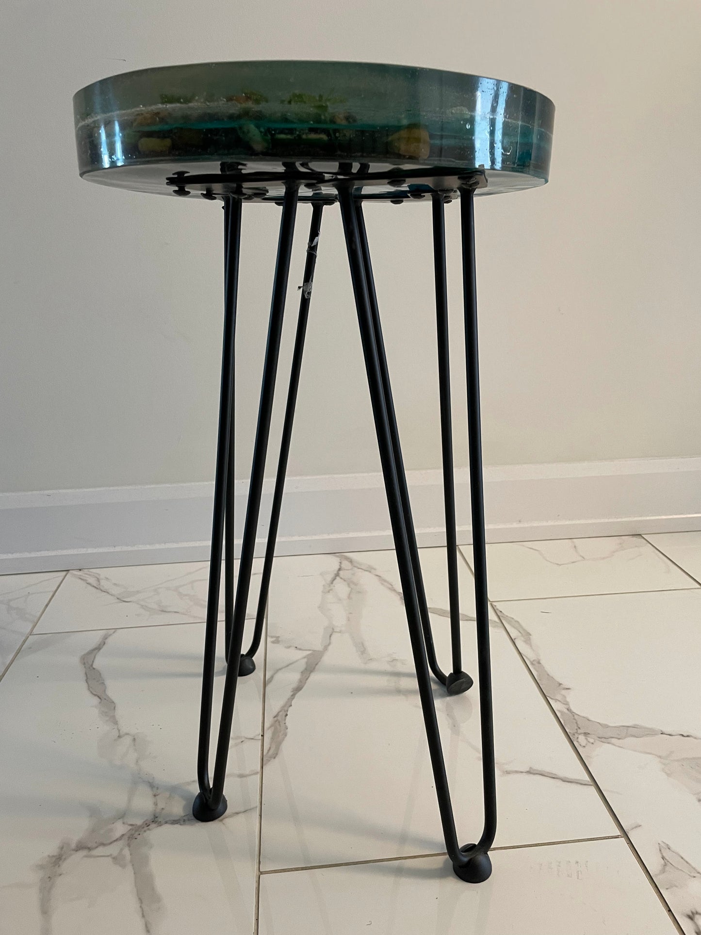 Round Resin Coffee Table