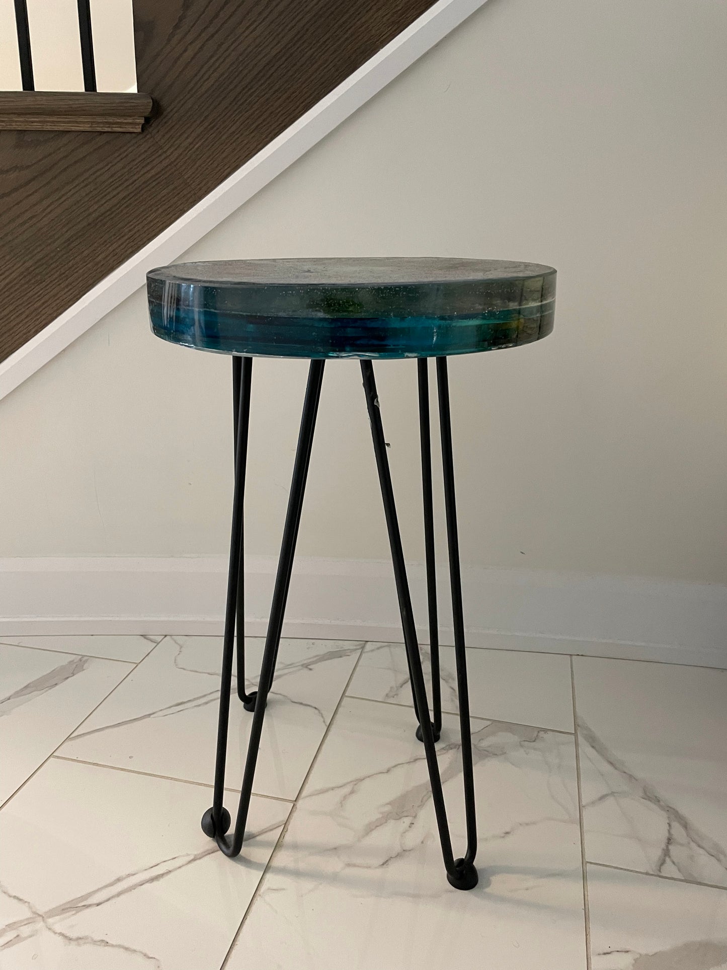 Round Resin Coffee Table