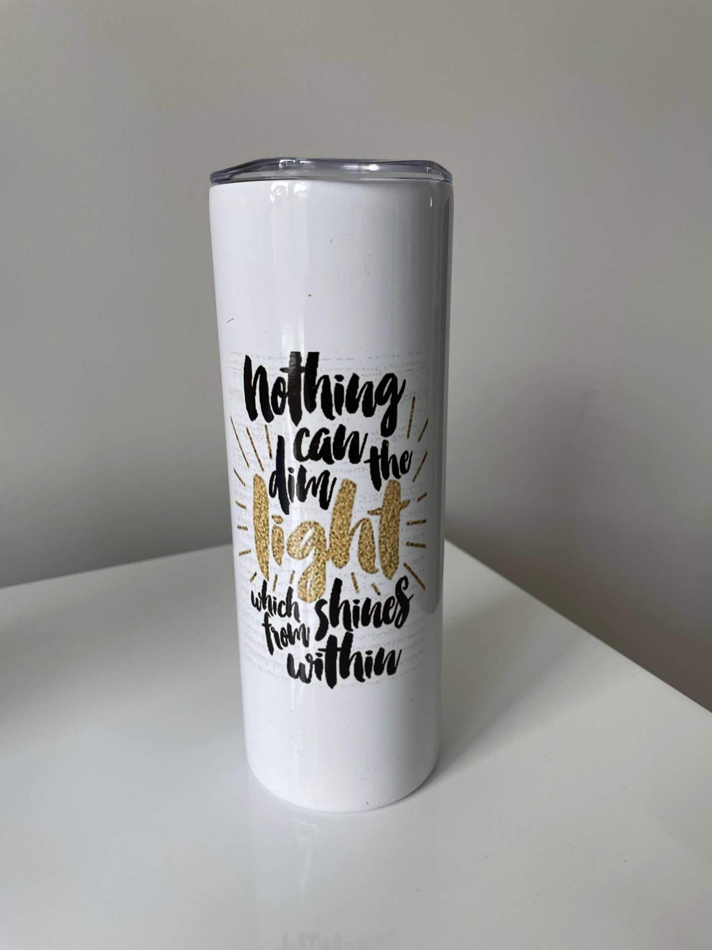 Custom water bottle